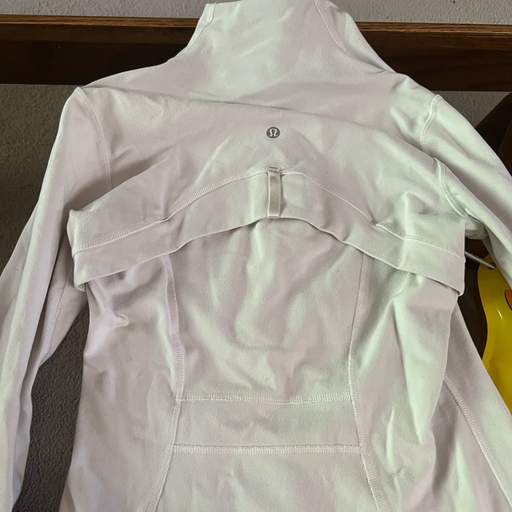 Lululemon define jacket in white size 6
